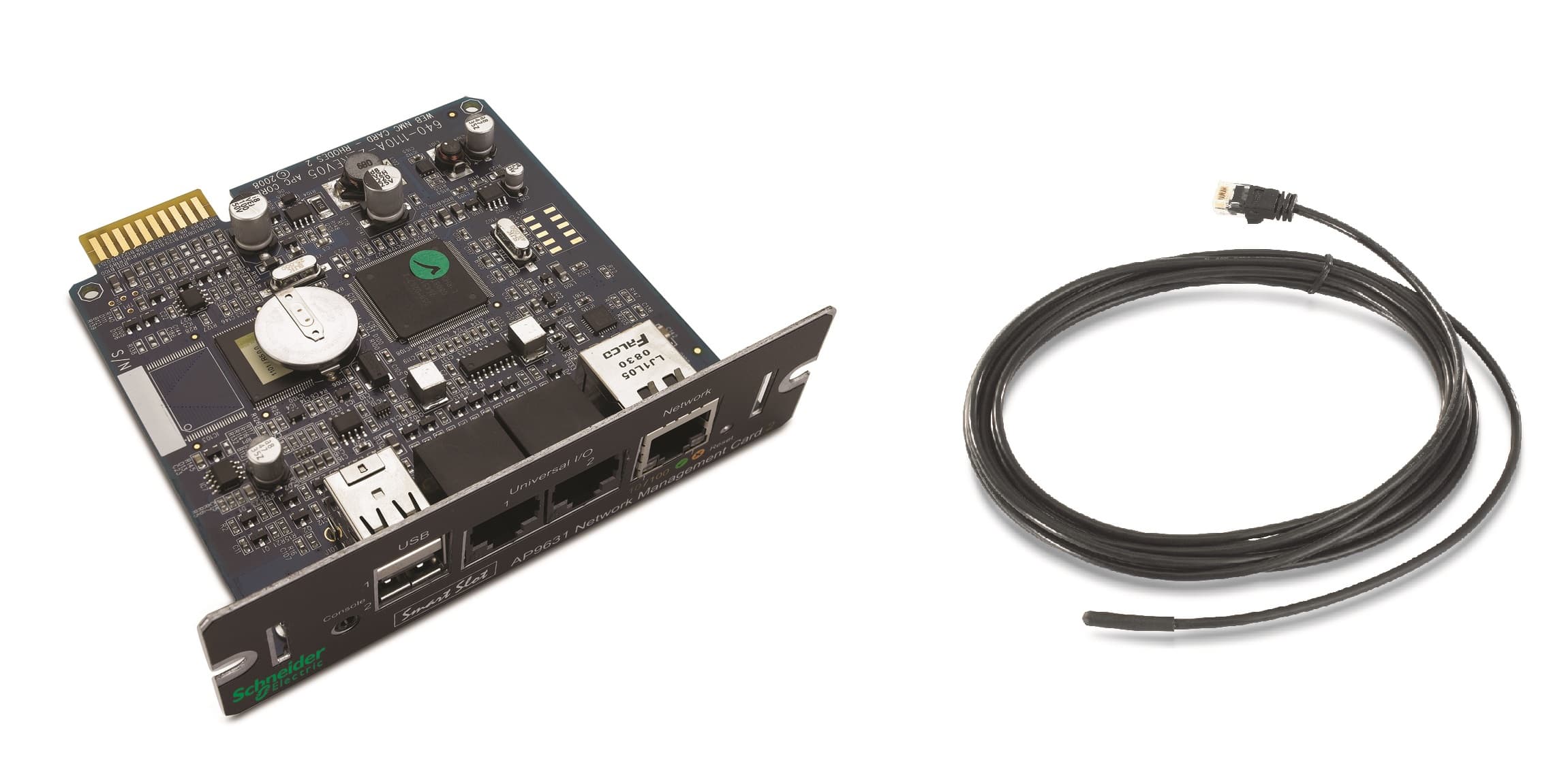 Tarjeta de red APC AP9631 con sensor ambiental